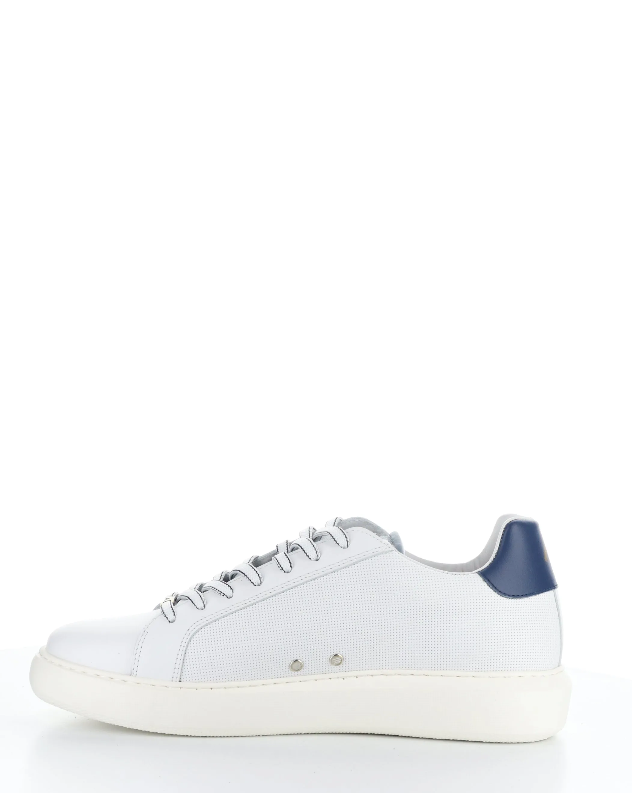 10634A OFF WHITE/BLUE/NAVY Lace-up Shoes