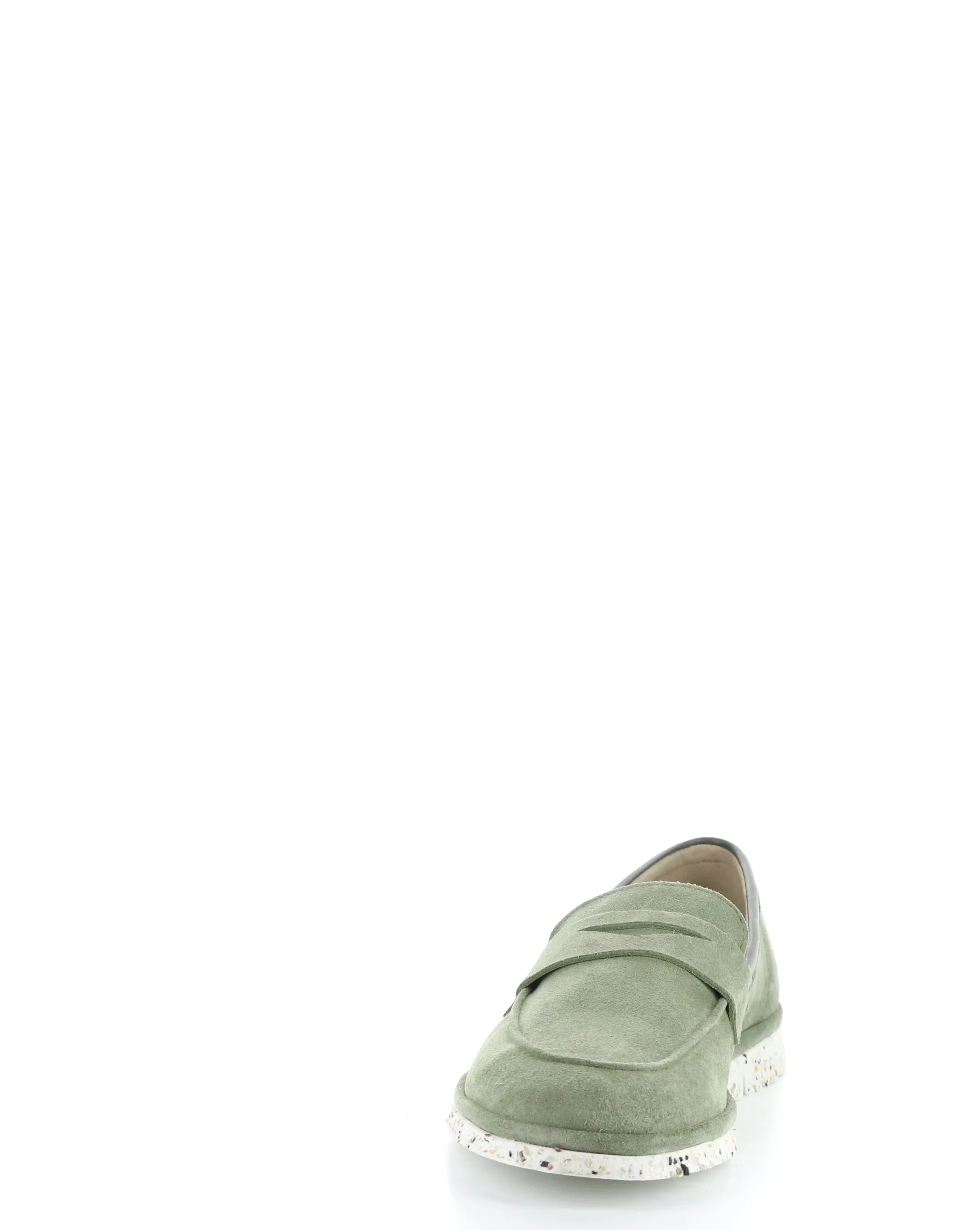 12912 GREEN Round Toe Shoes