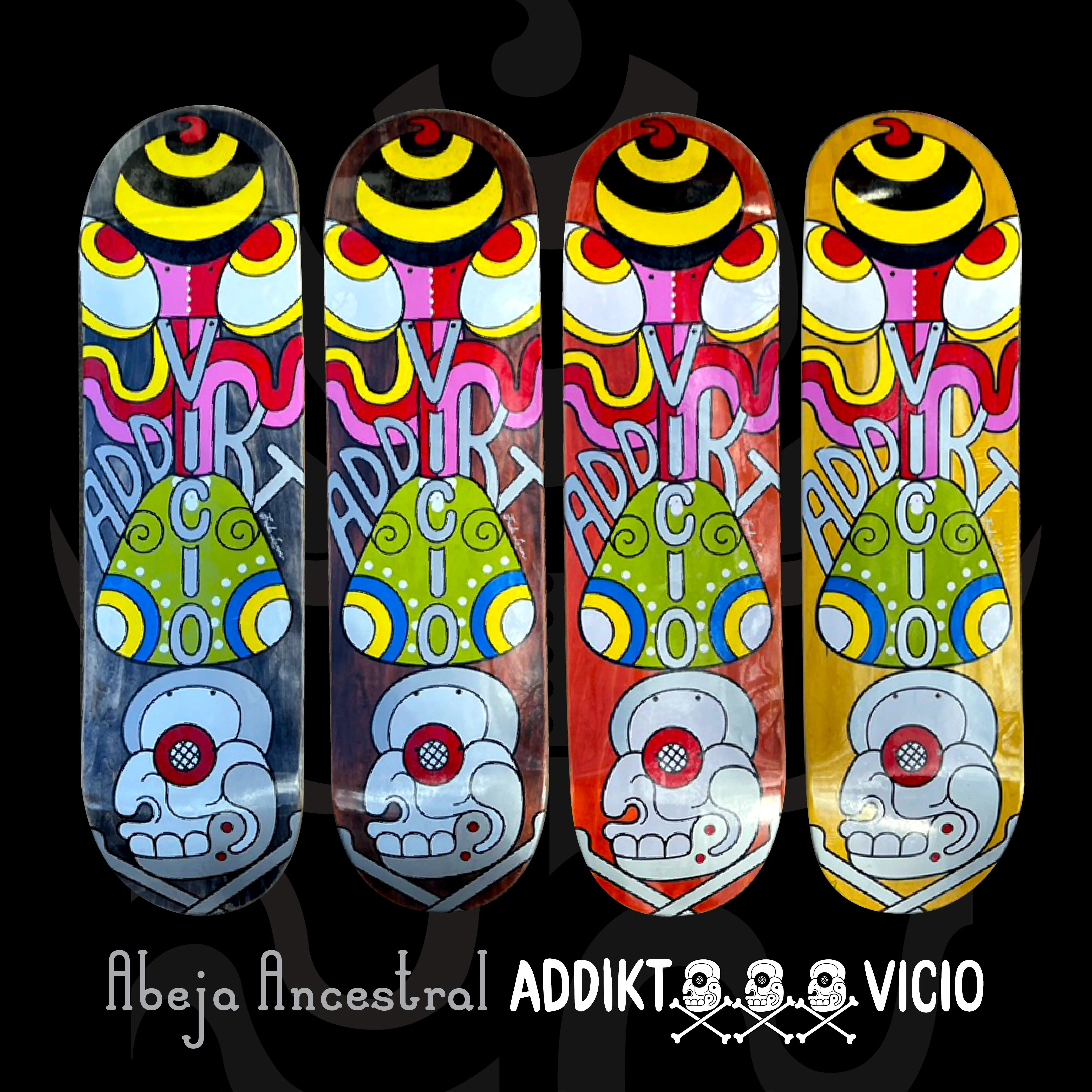 Abeja Ancestral skate board