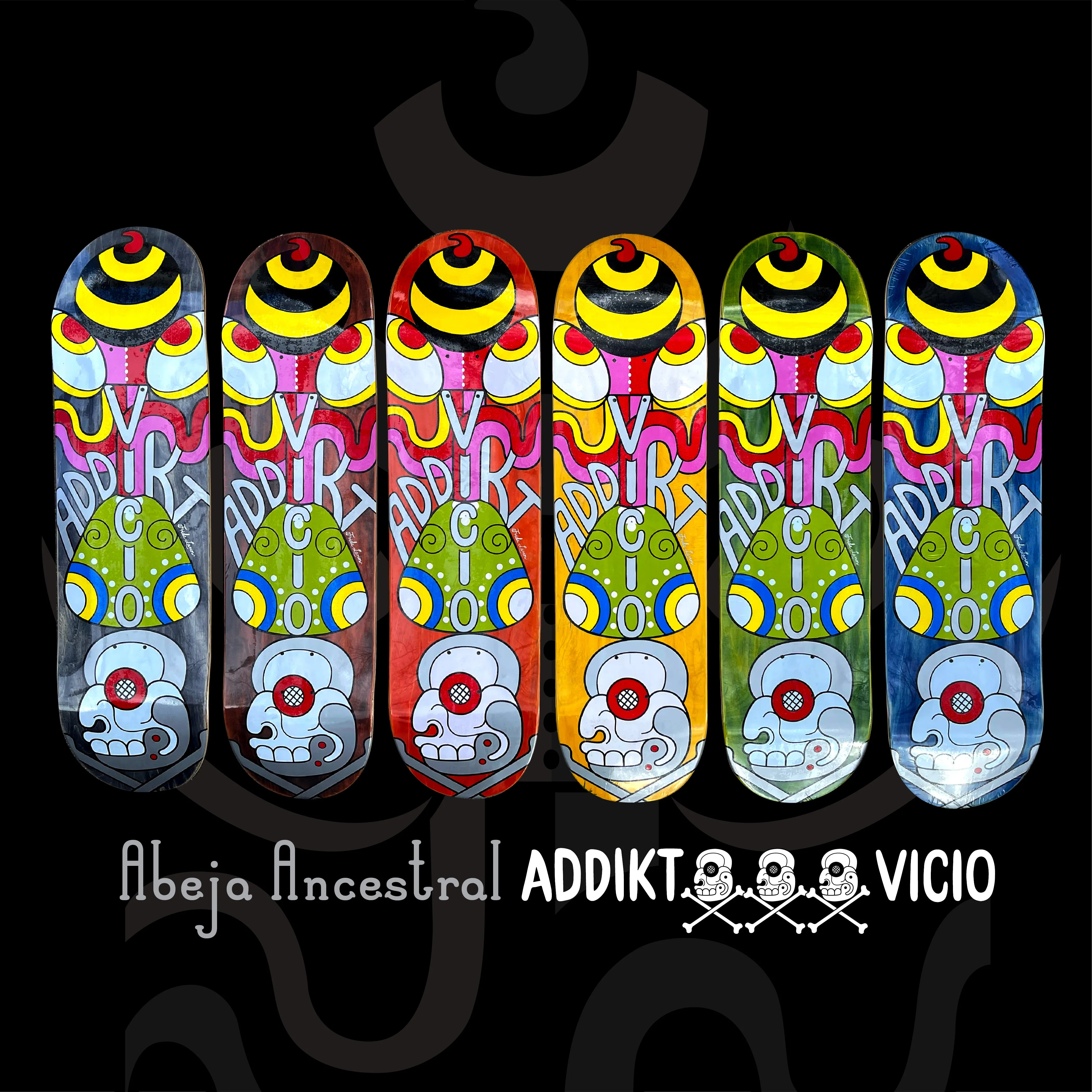 Abeja Ancestral skate board