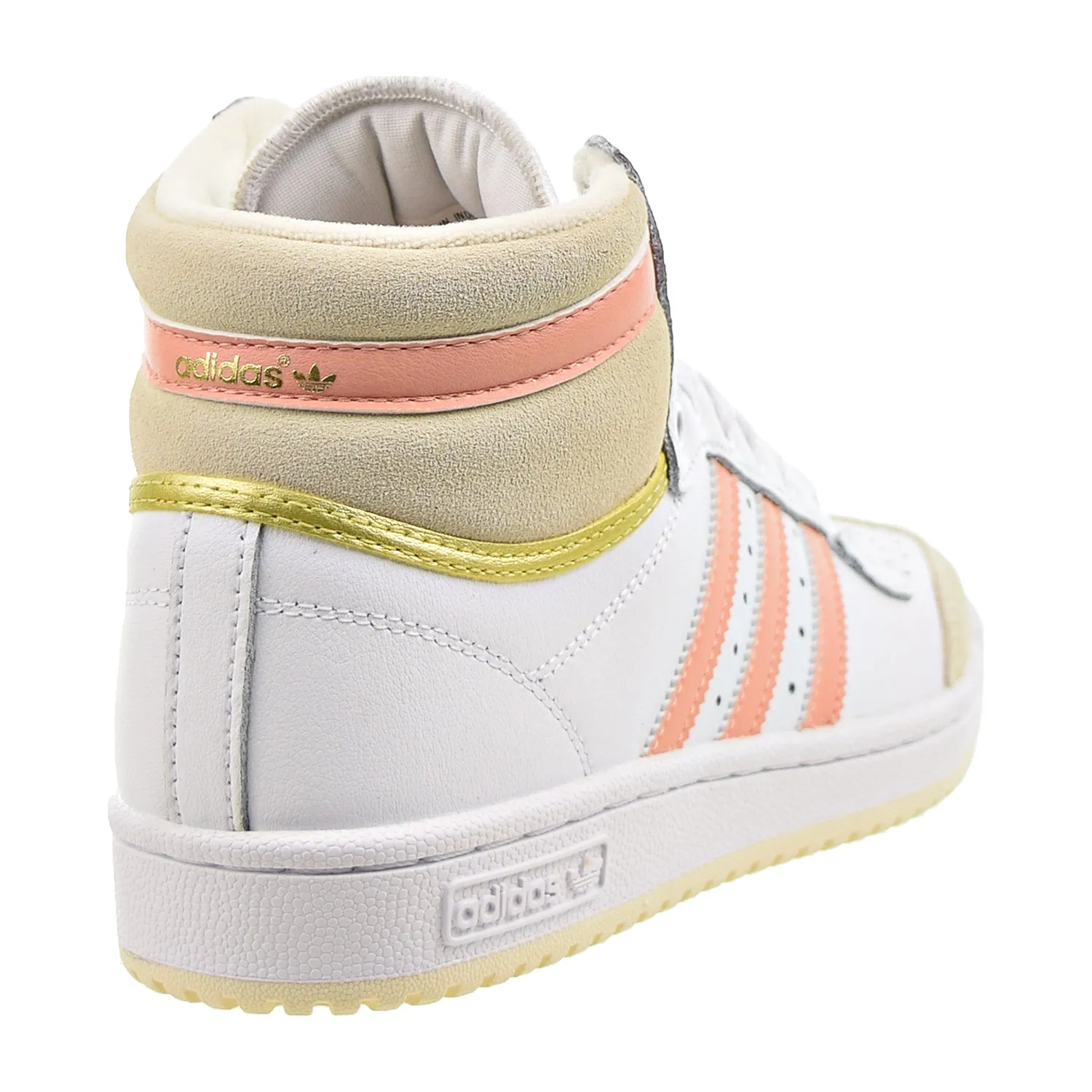 Adidas Top Ten Women's Shoes White-Ambient Blush-Gold