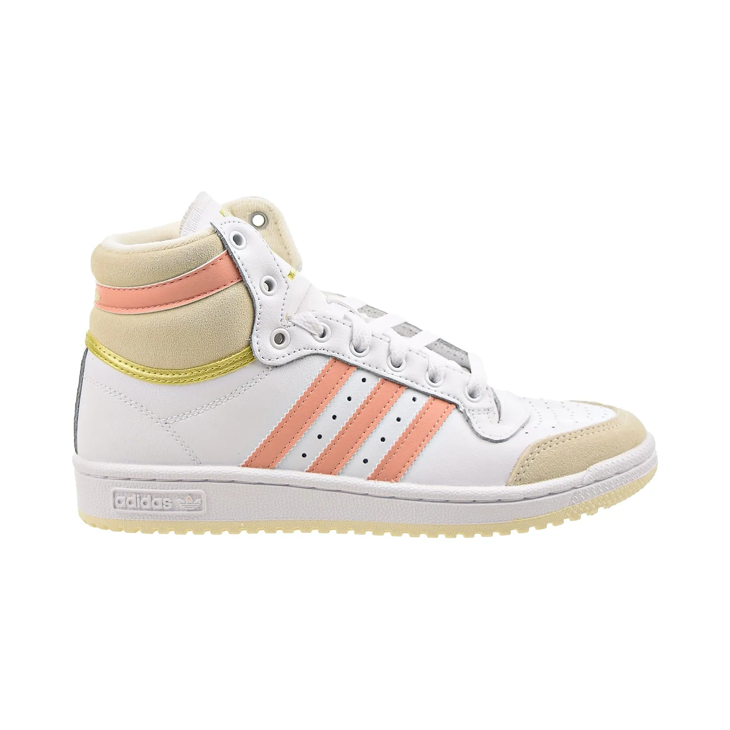 Adidas Top Ten Women's Shoes White-Ambient Blush-Gold