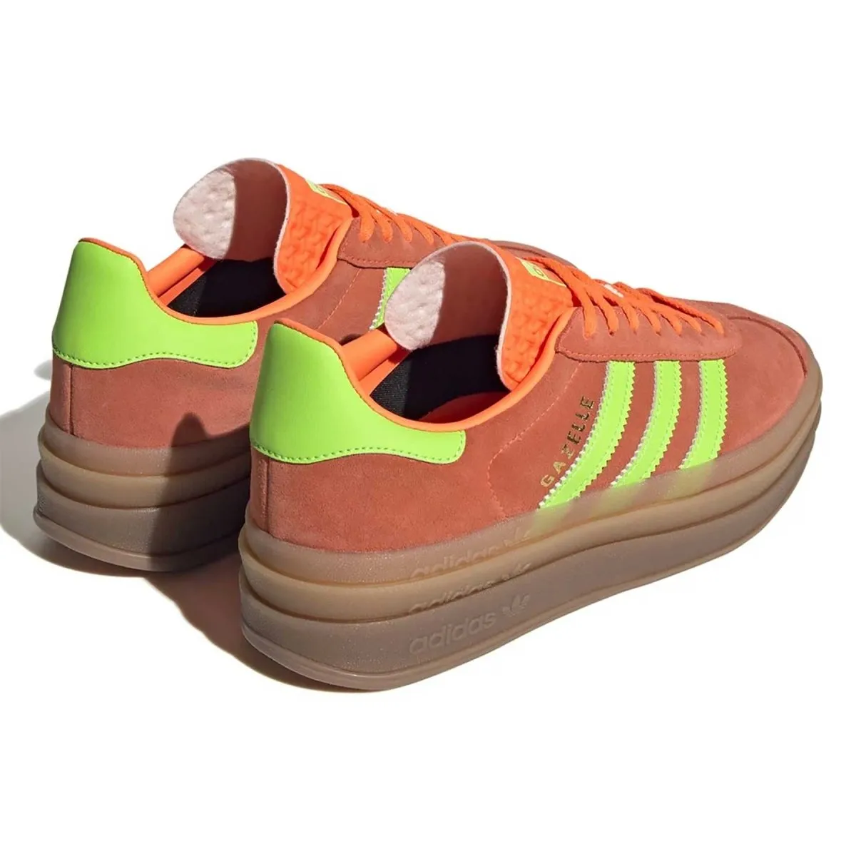 Adidas Women's Gazelle Bold Solar Orange/Solar Green/Gum