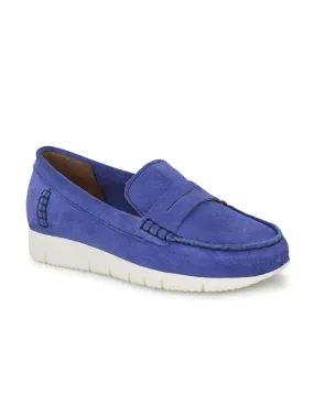 Alberto Torresi All Day Suede Thick Sole Loafer/ Sneaker for Women