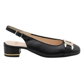 Ara Women's Gallant Slingback Black Leather