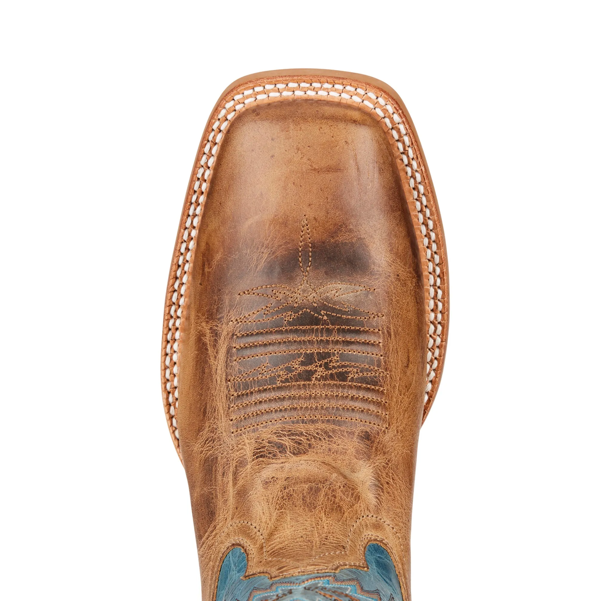 'Ariat' Men's 11" Arena Rebound - Tan / Light Blue / Dusted Wheat