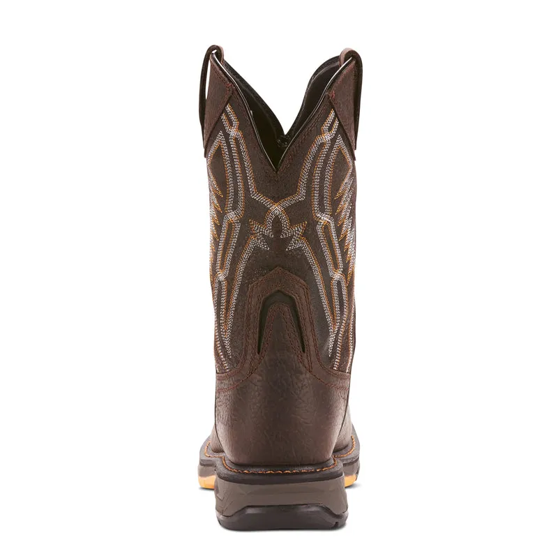 'Ariat' Men's 11" Workhog XT  EH Comp Toe - Brown