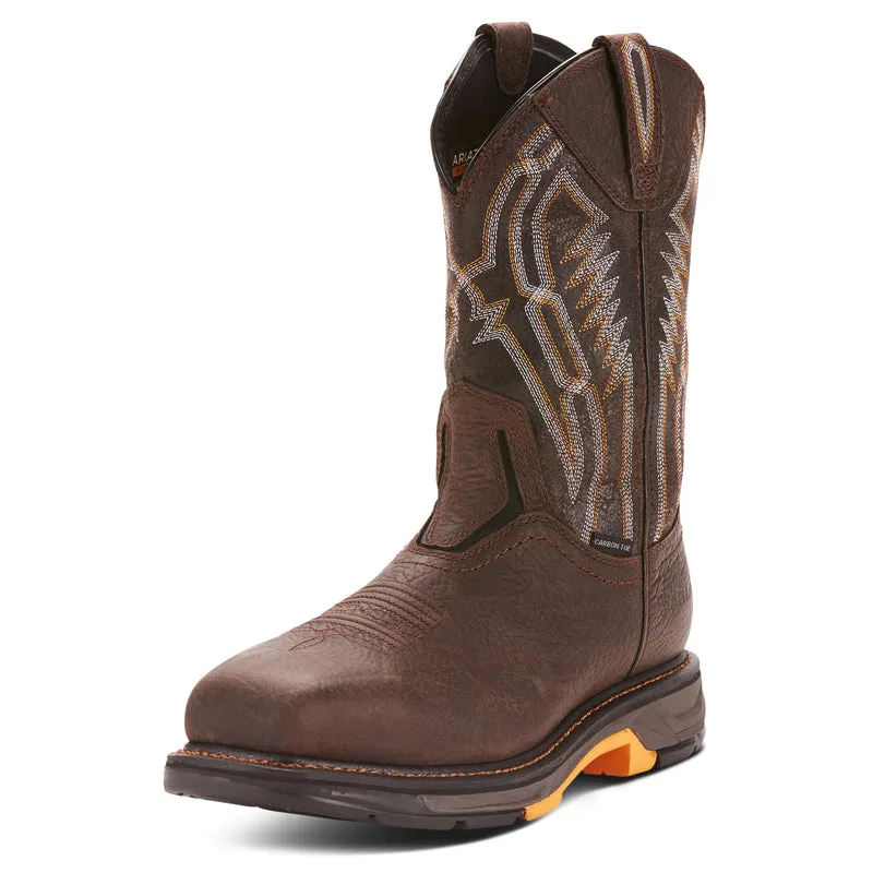 'Ariat' Men's 11" Workhog XT  EH Comp Toe - Brown