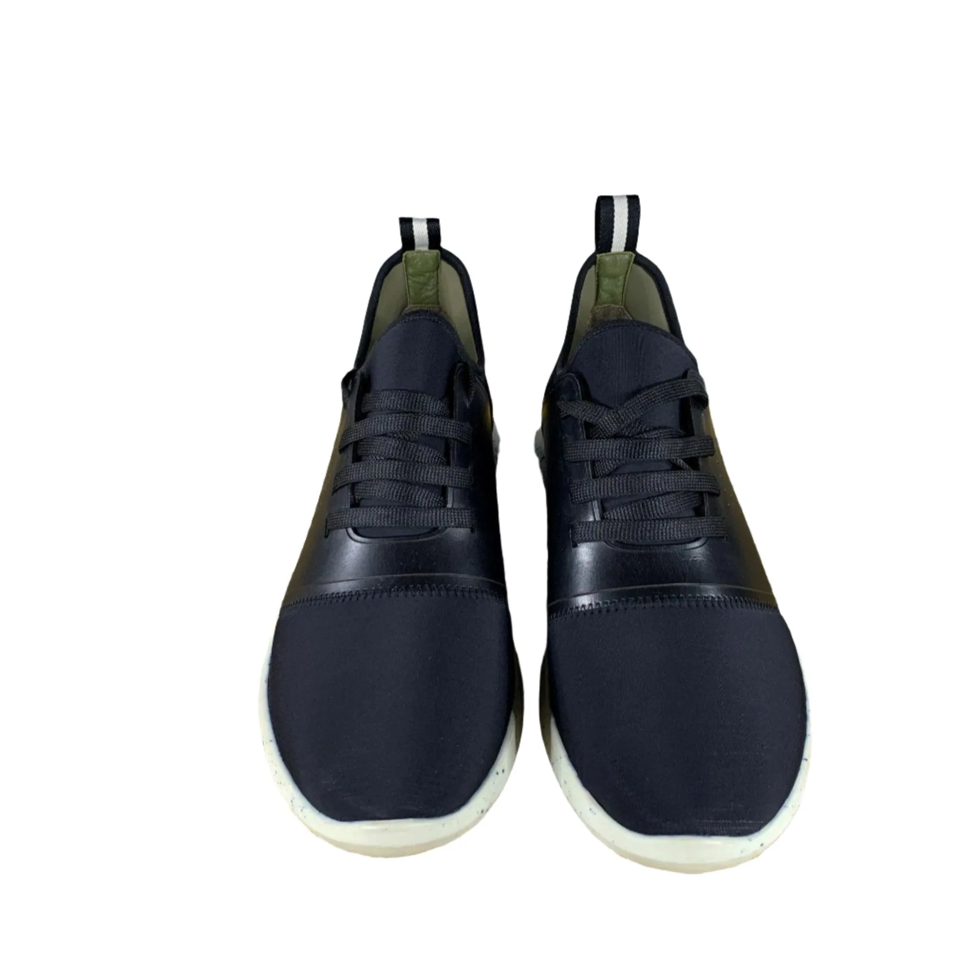 Bally Avro Black Leather Low Top Sneakers