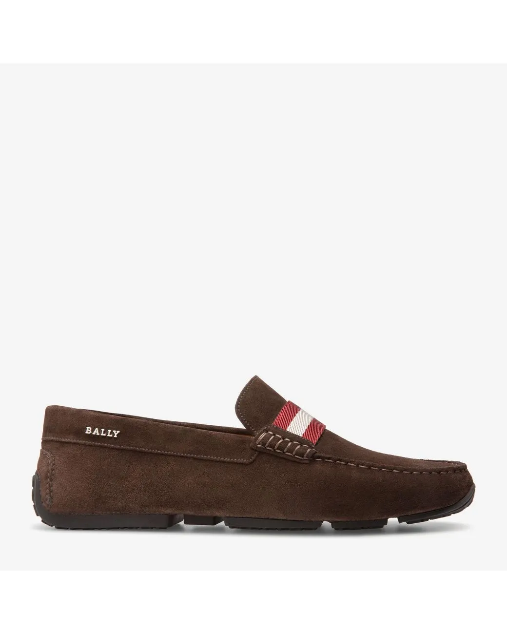 BALLY PEARCE - MEN's SUEDE DRIVER - COFFEE