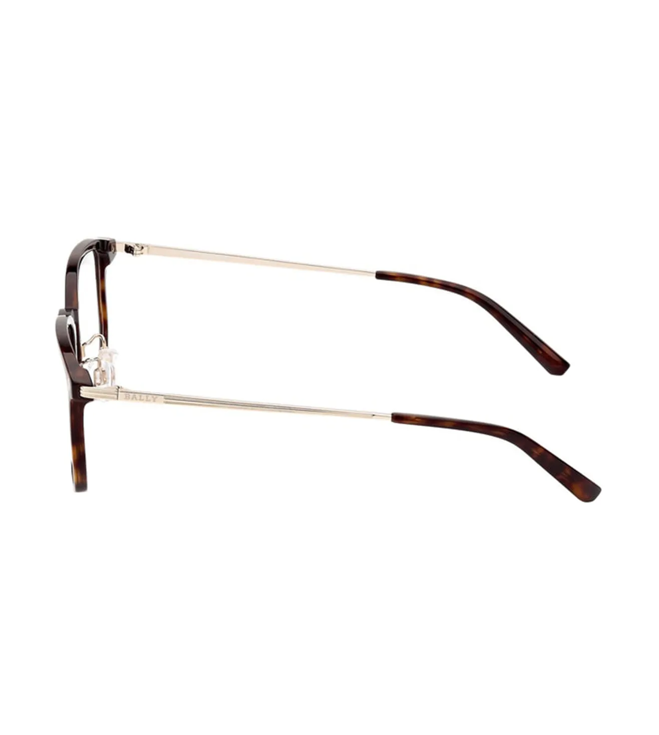 Bally Unisex Dark Havana Square Optical Frame