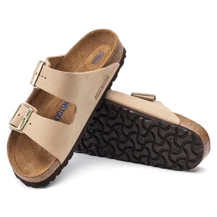 'Birkenstock' Women's Arizona Big Buckle Leather Sandal - Sandcastle