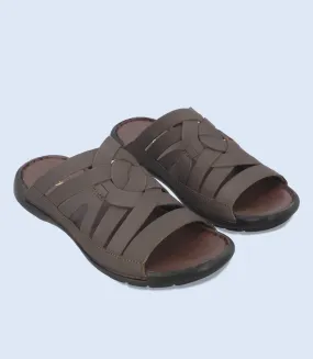 BM5488-ESPRESSO-Men Casual Slipper