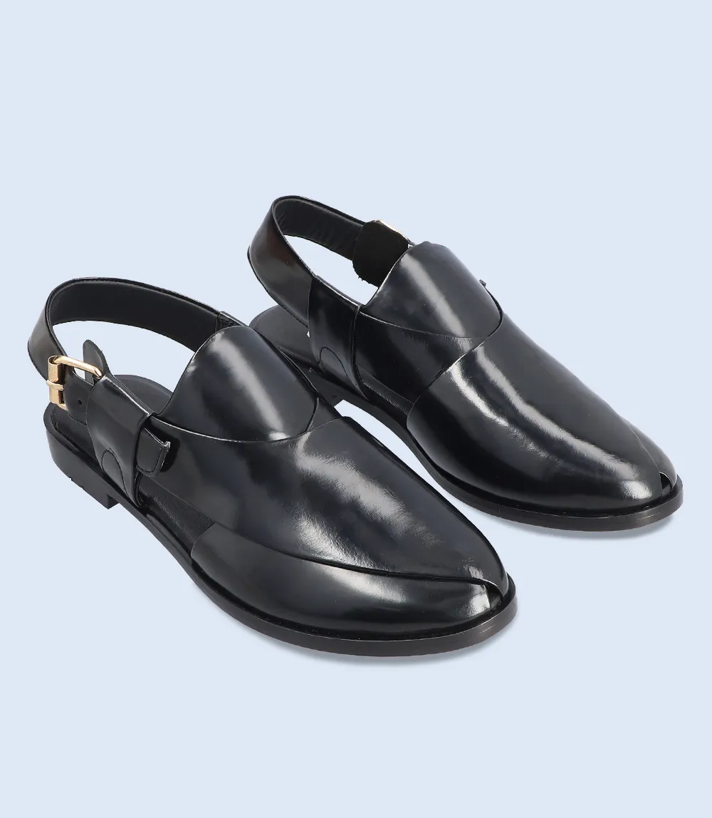 BM5612-BLACK-Men Peshawari's