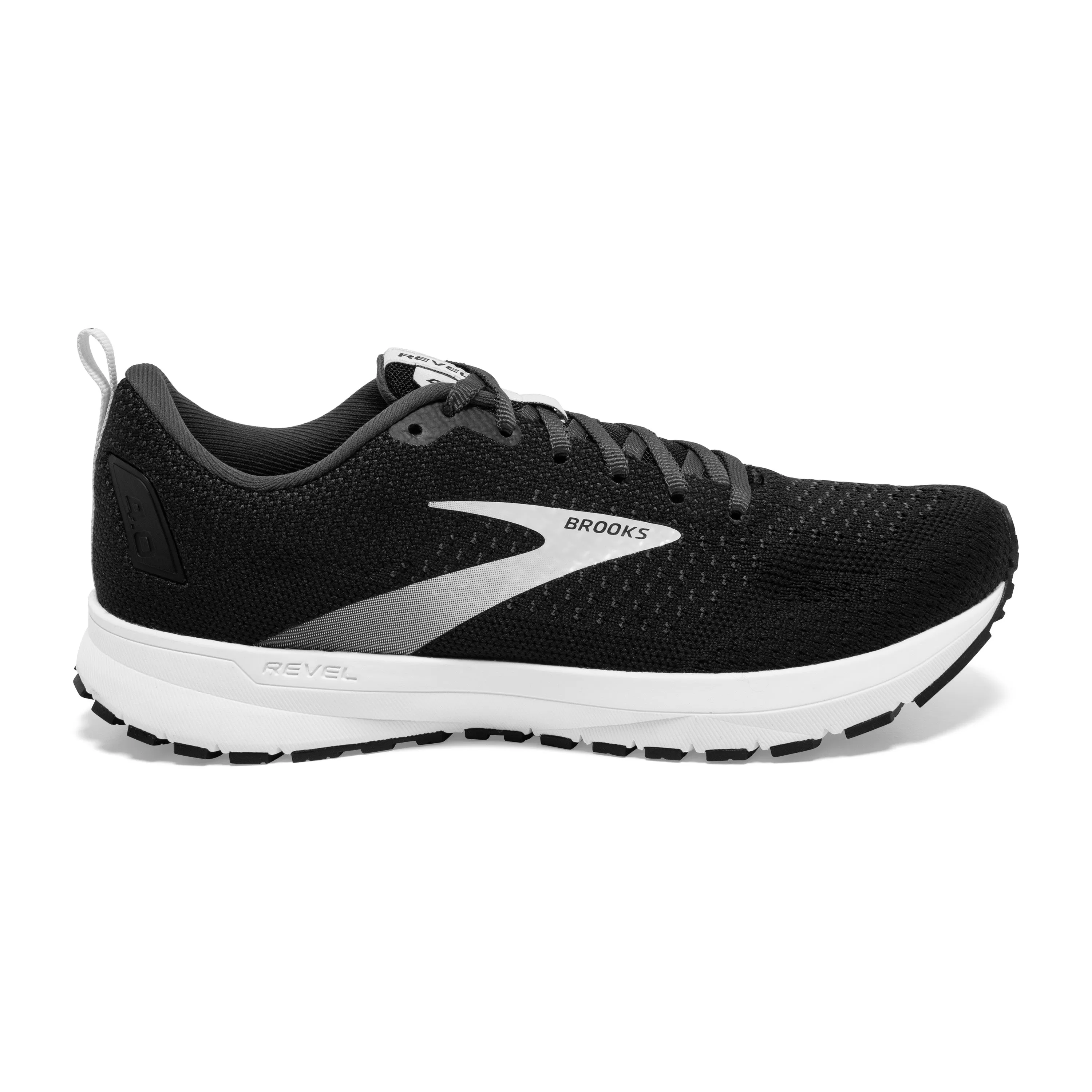 'Brooks' Women's Revel 4 - Black / Oyster / Silver