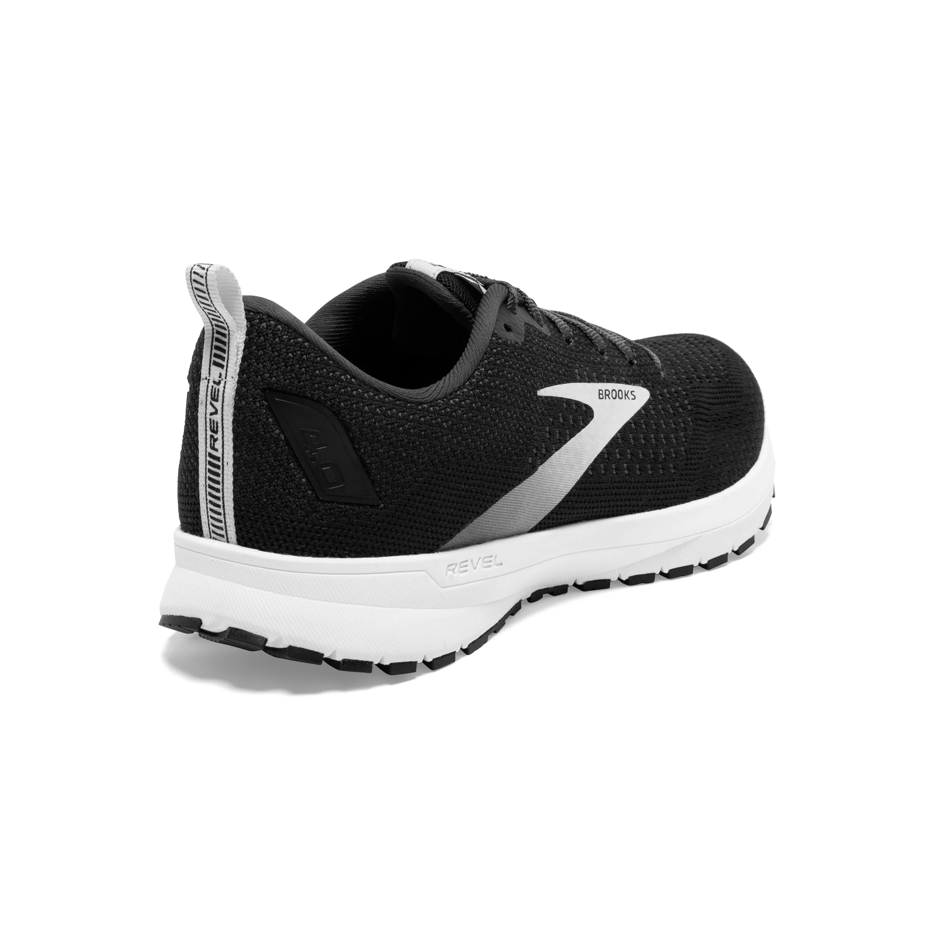 'Brooks' Women's Revel 4 - Black / Oyster / Silver