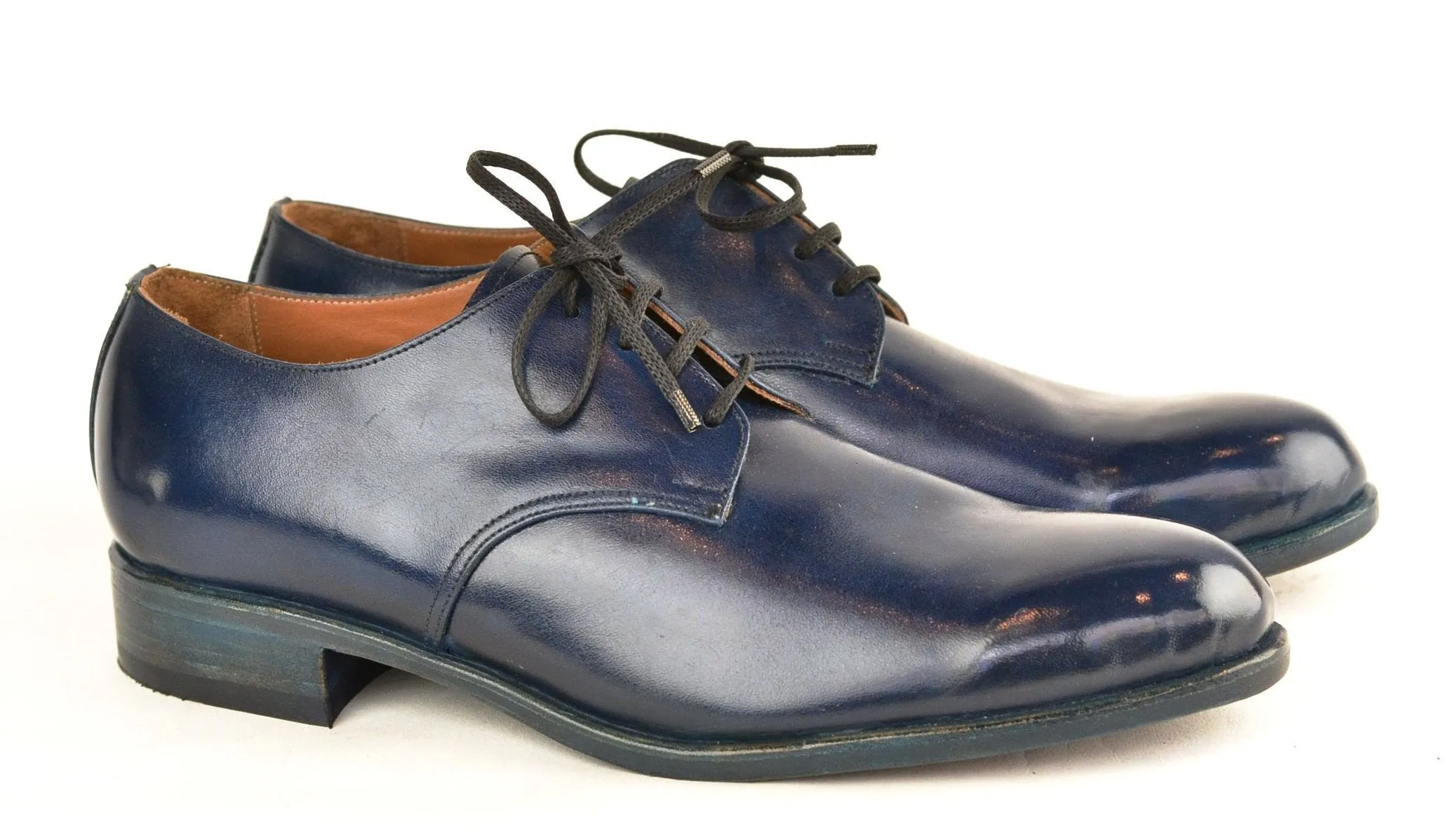 Derby  |  Midnight blue cordovan