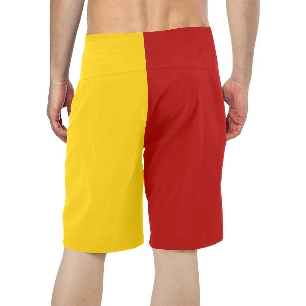 Divided Flame Men's Board Shorts