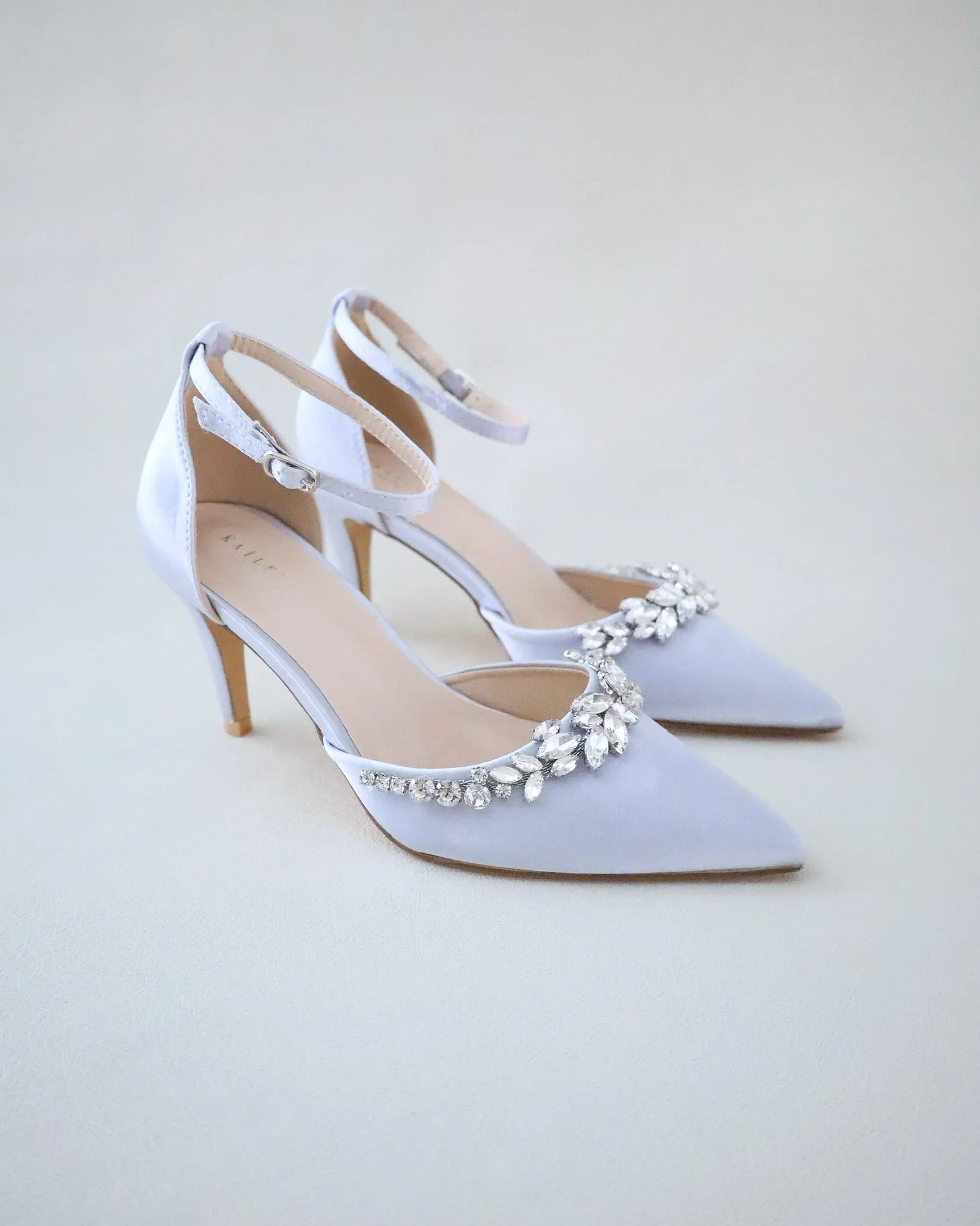 Evening Heels with Marquise Rhinestones