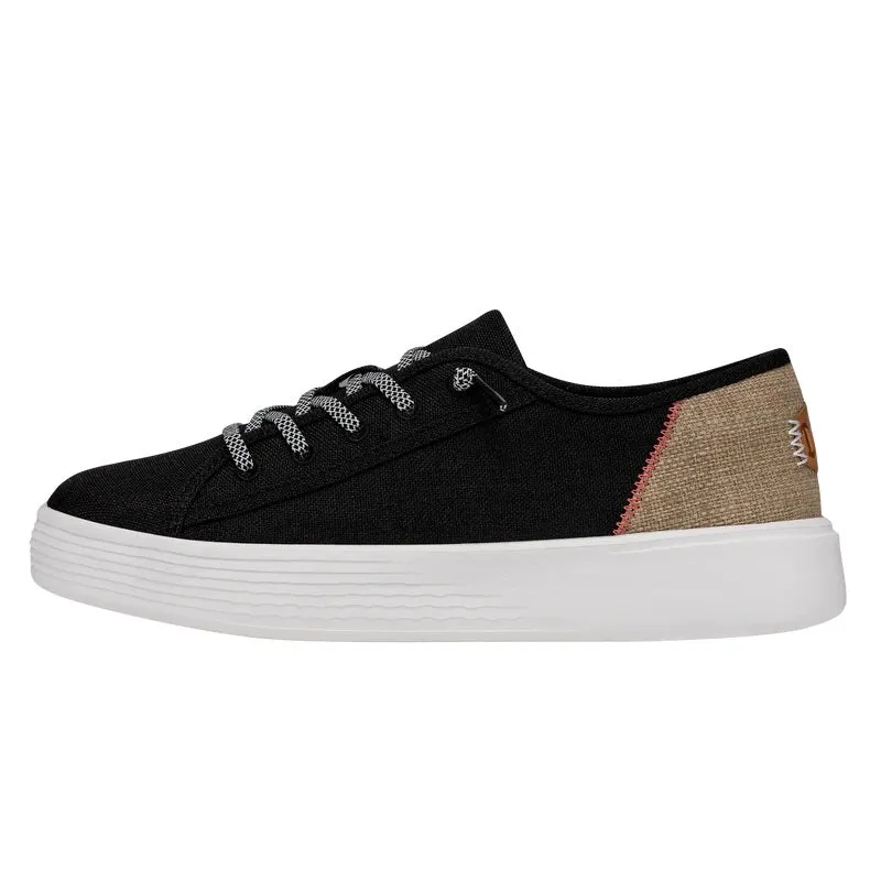 'Hey Dude' Women's Cody Craft Linen - Black