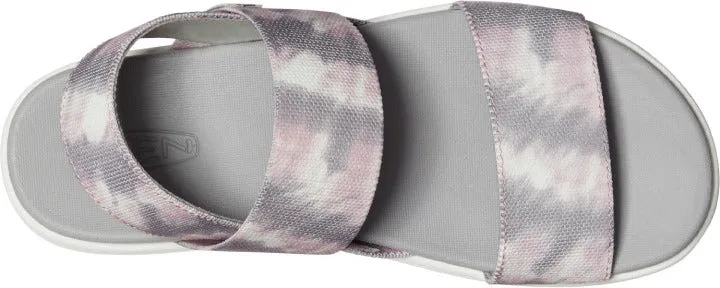 'Keen Outdoor' Women's Elle Backstrap Sandal - Fawn Tie Dye / Star White