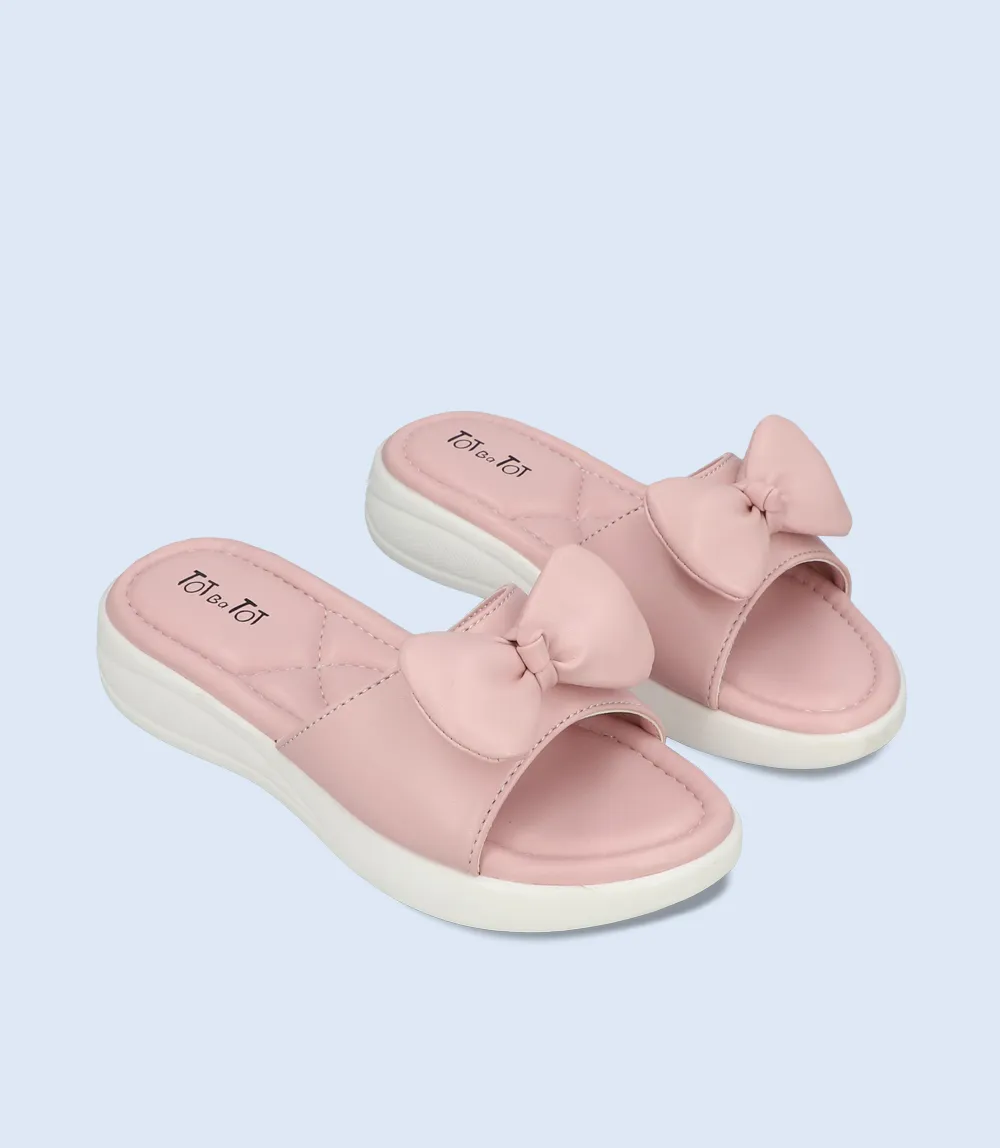 KG0099-PINK-Kids Casual Slipper