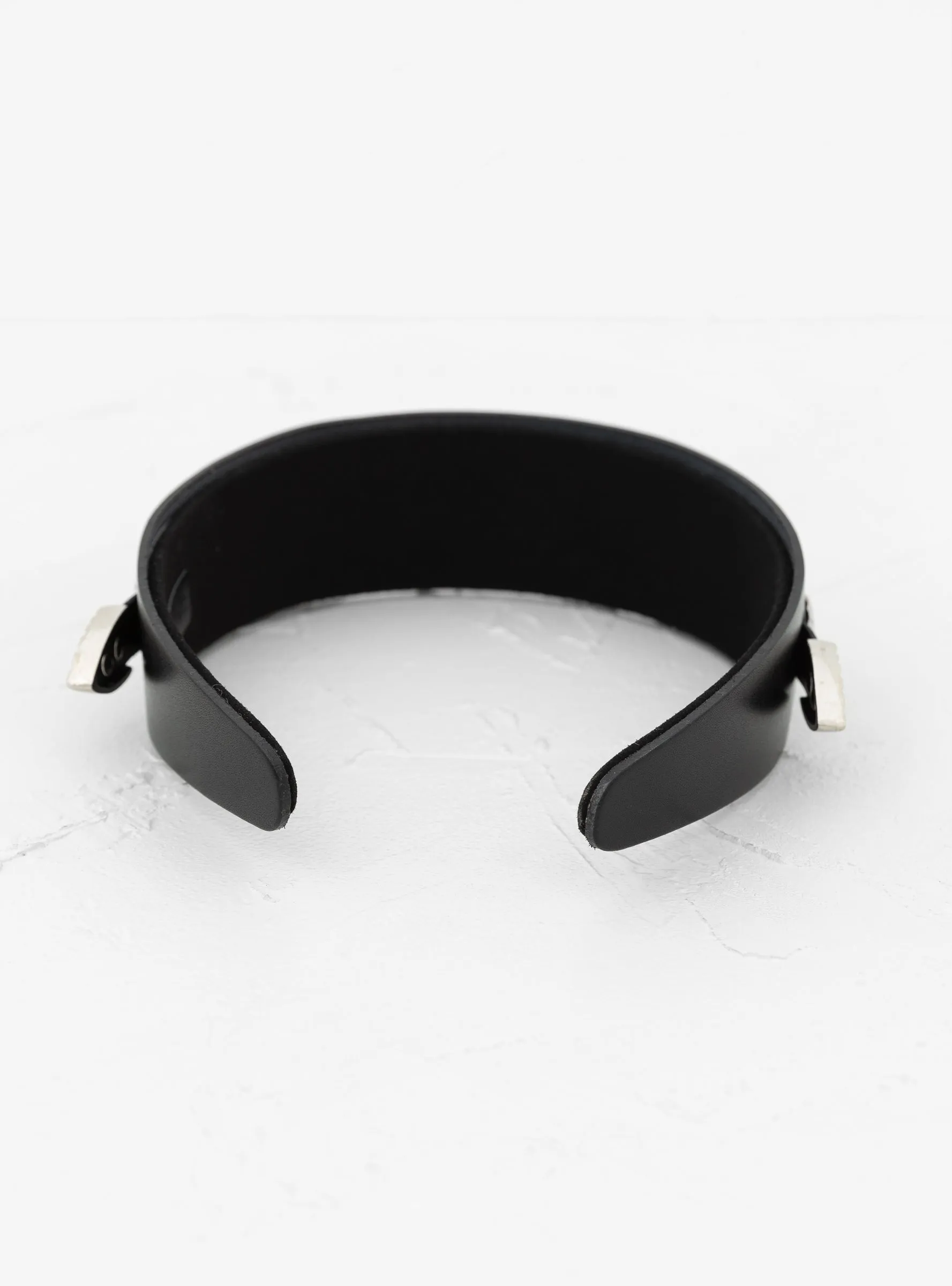 Leather Headband Black