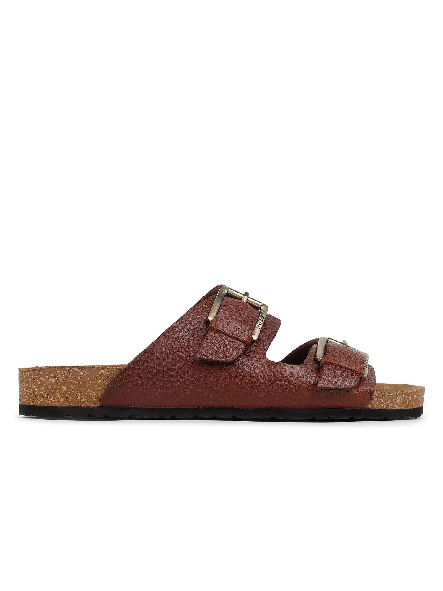 Leather sandal for men (Brown)