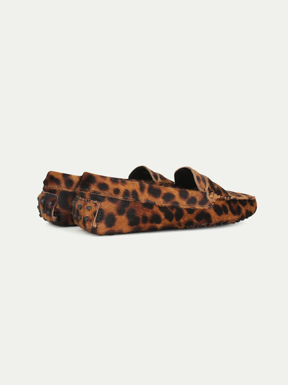 Leopard Driving Shoes