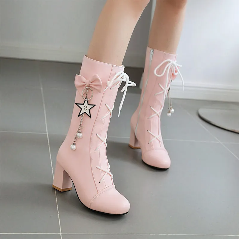 Star Heel Boots AD12547