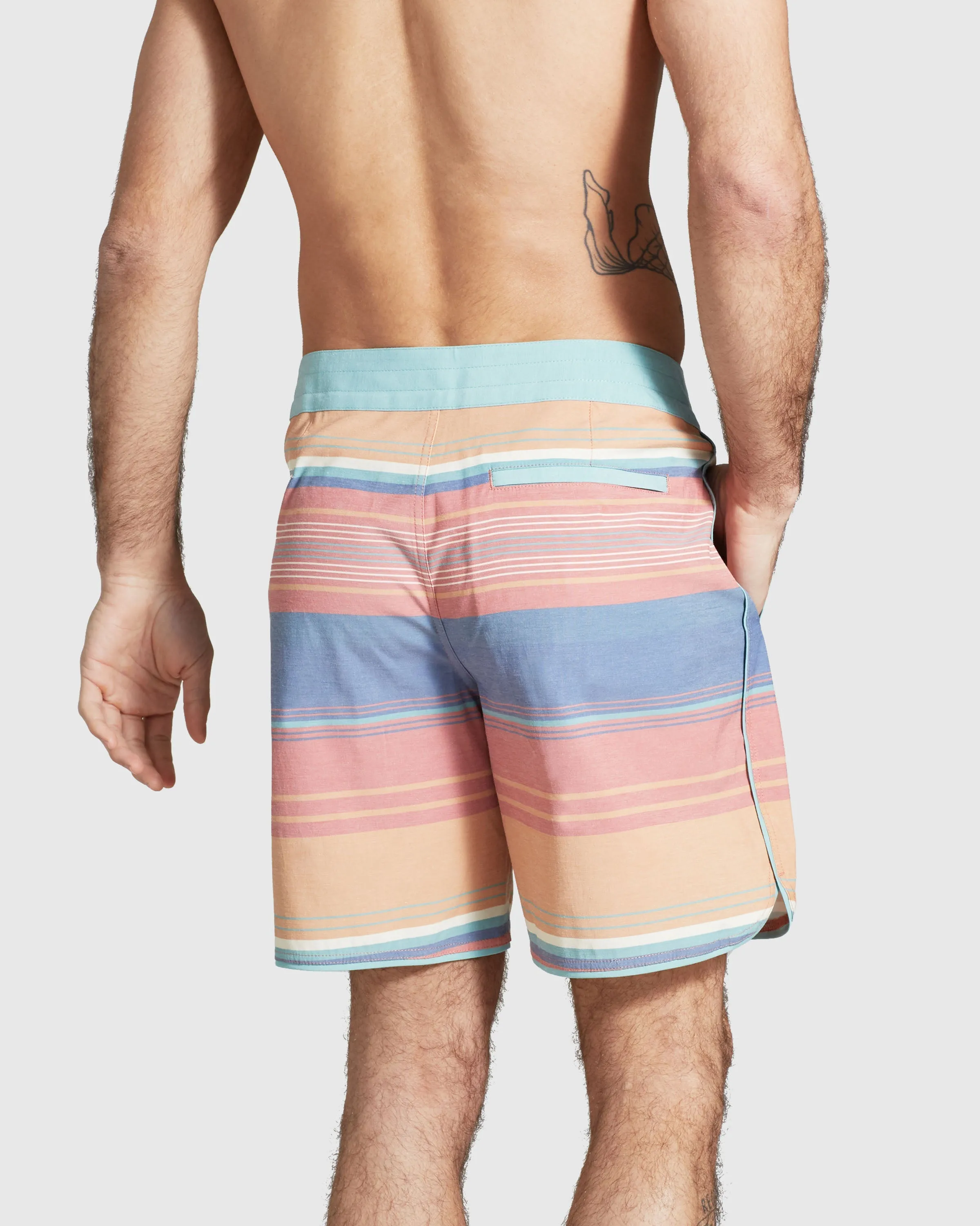 Men's Organic Scallop Board Short