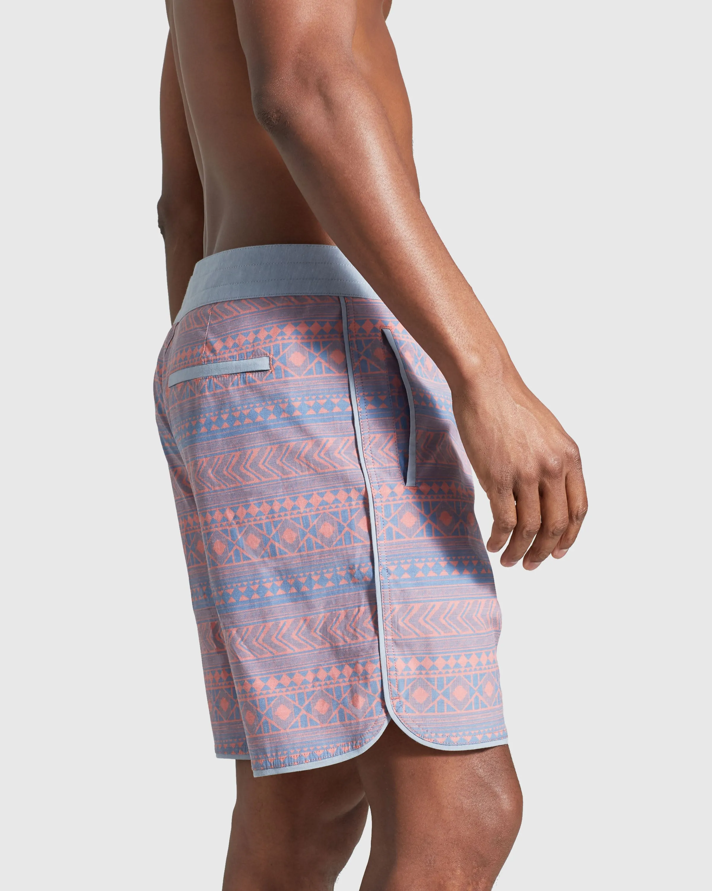 Men's Organic Scallop Board Short