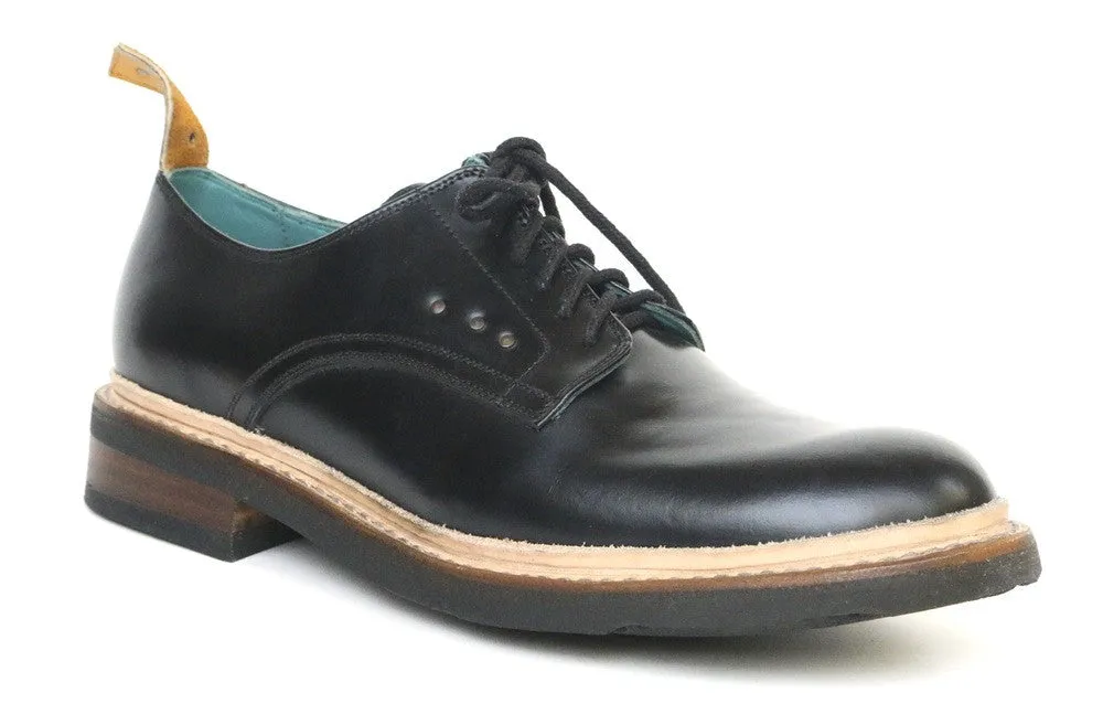 No.1050 RUNWAY derby shoe Black WOMEN