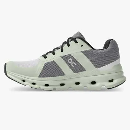 'On Running' Women's Cloudrunner - Frost / Aloe