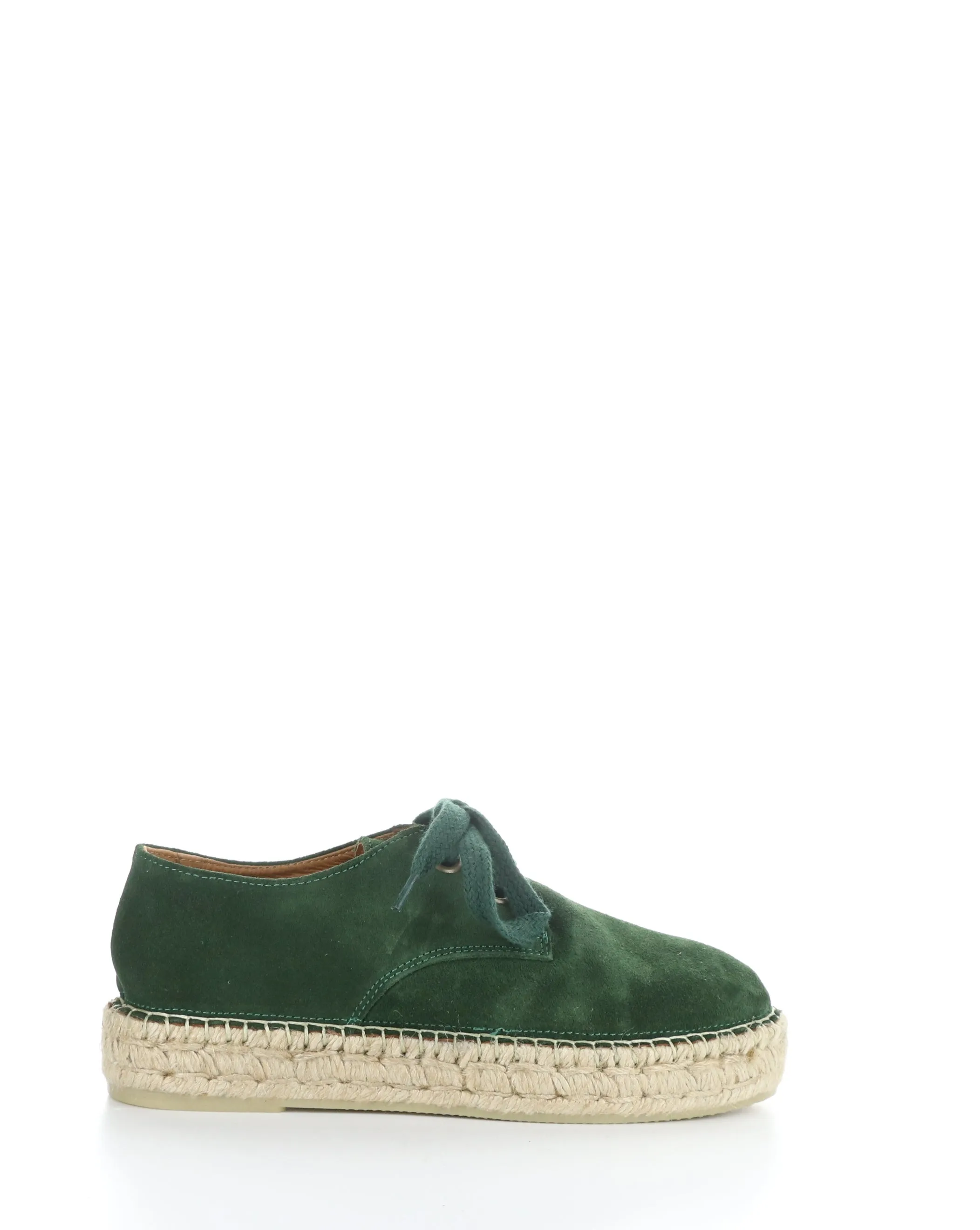 PETH525FLY 001 DARK GREEN Lace-up Shoes