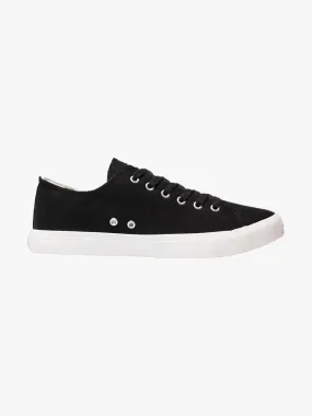 Retro Black/White Canvas Shoes Unisex Size