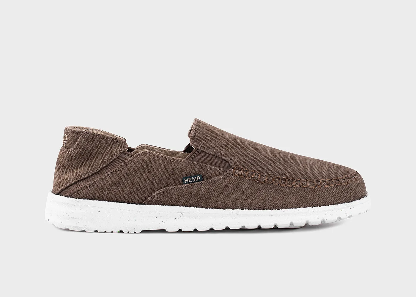 SunSlide Hemp Slip-on for Women in Dark Brown