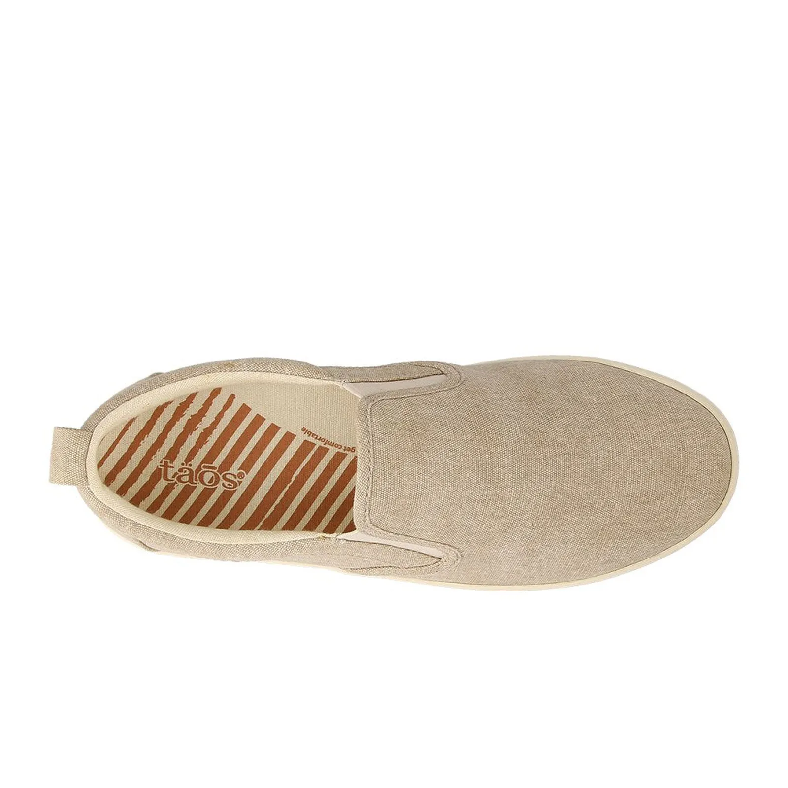 Taos Dandy Slip On Sneaker (Women) - Oat Washed Canvas