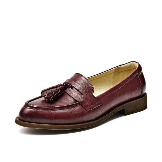 Tassel Loafer Shoes For Women