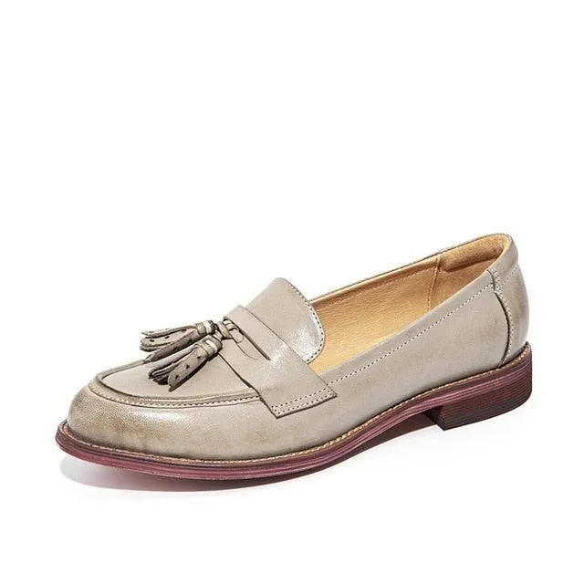 Tassel Loafer Shoes For Women