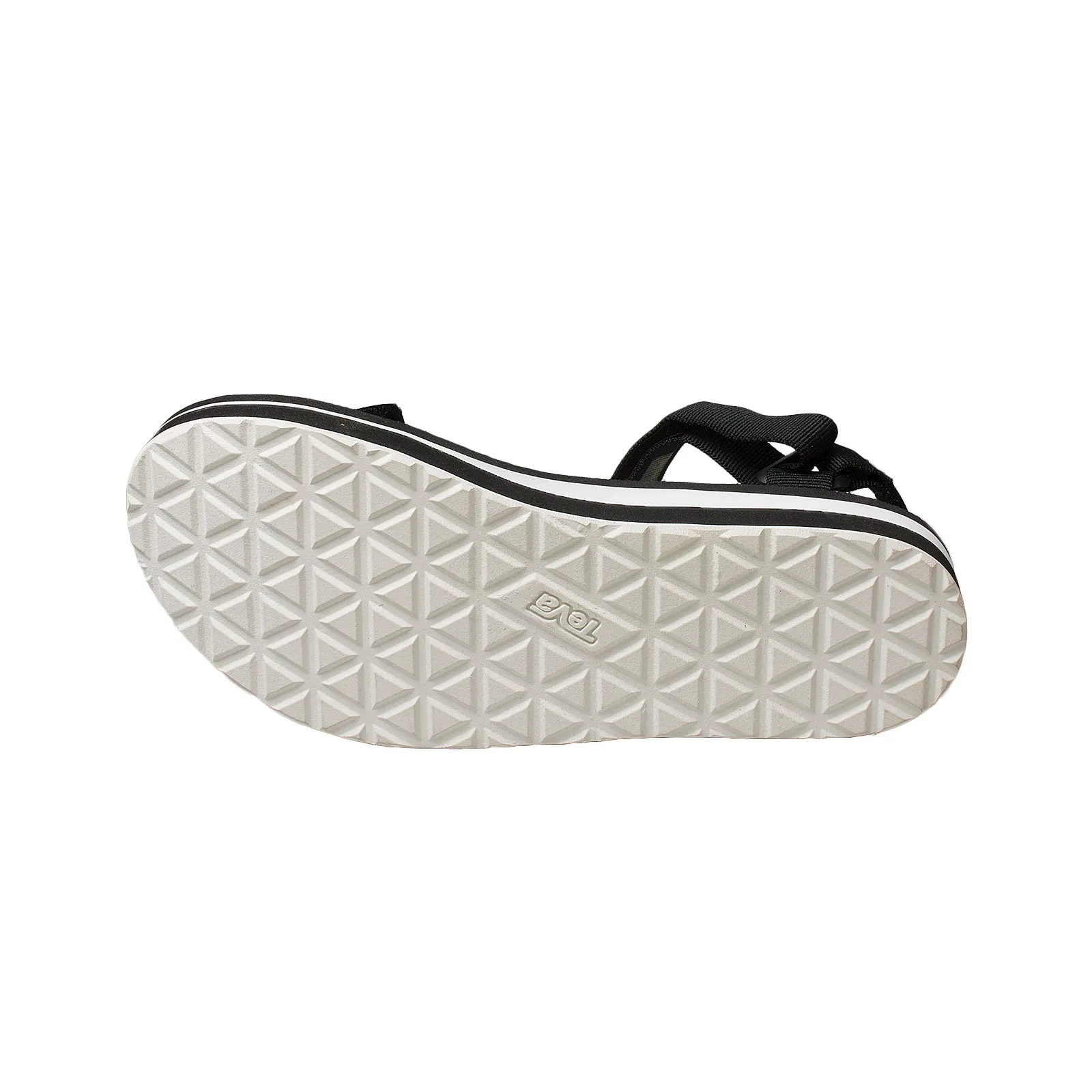 Teva Midform Universal Black Bright White Sandals - Women's