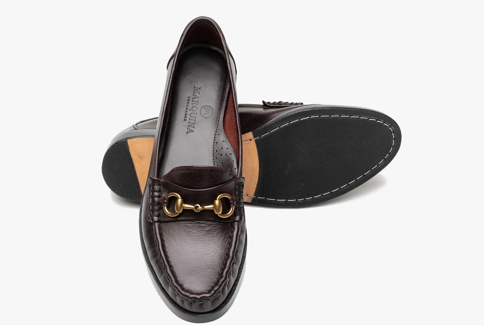 The Bonnie Horsebit Loafers - Oxblood Burgundy