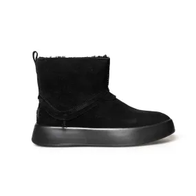 UGG Classic Boom Black Boots - Women's