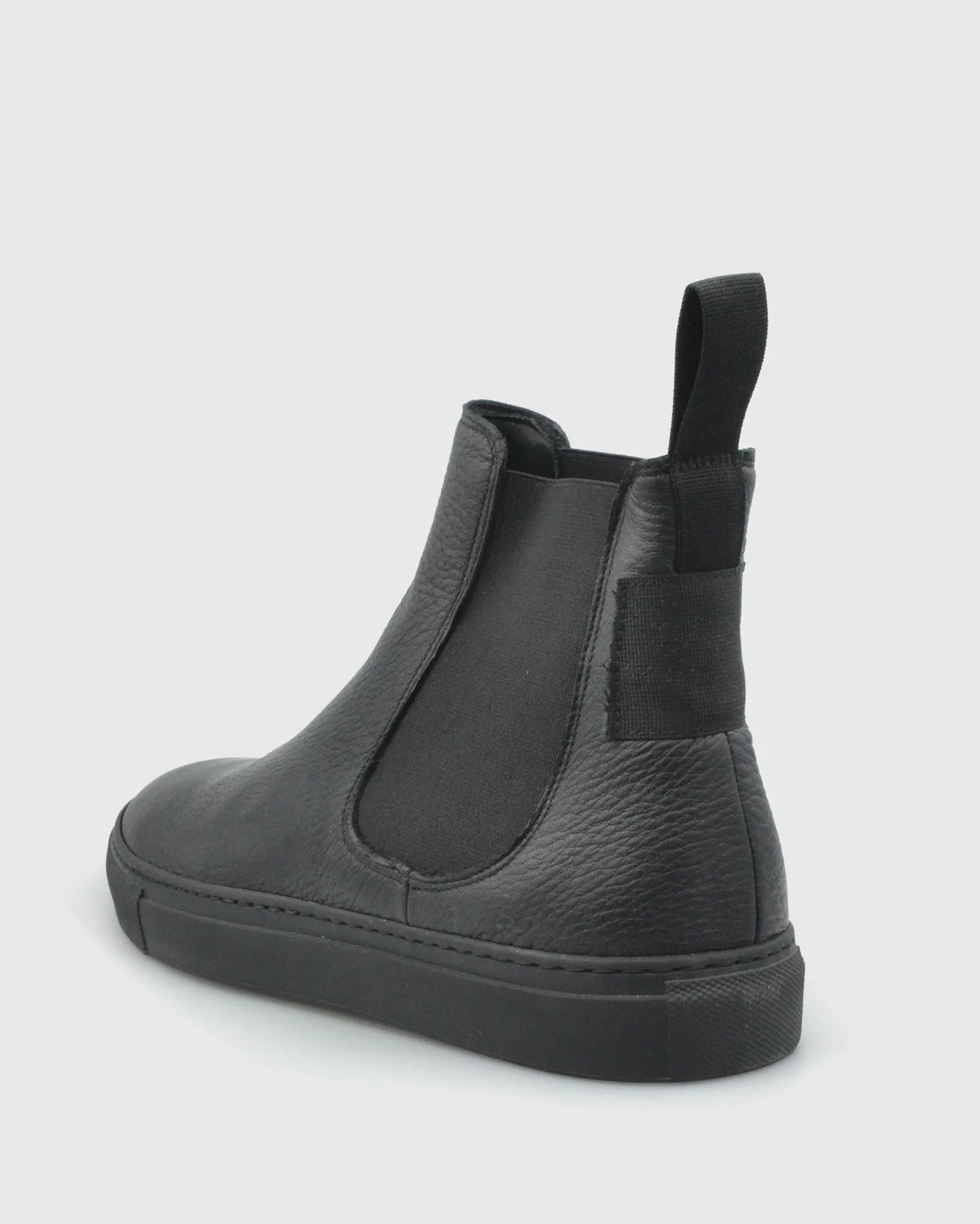 VINCENT & FRANKS VFW22 HIGH-TOP BLACK BOOT